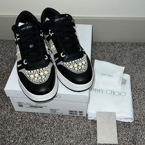 Jimmy Choo Women's Hawaii PearlLow Top Sneakers